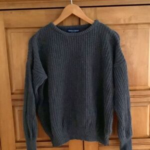 Vintage American Apparel Speckled Fisherman Sweater